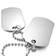 Load image into Gallery viewer, Personalized Stainless Steel Photo Necklace Anniversary Gifts