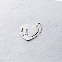 Load image into Gallery viewer, Personalized Stainless Steel Photo Necklace Anniversary Gifts
