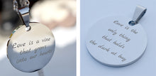 Load image into Gallery viewer, Personalized Stainless Steel Photo Necklace Gifts for Family