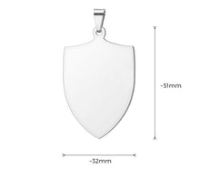 Load image into Gallery viewer, Personalized Stainless Steel Photo Necklace Anniversary Gifts for Dad